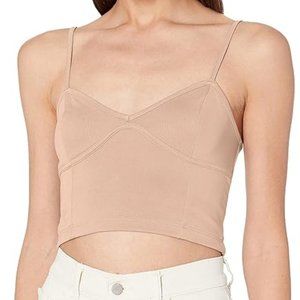 BCBG | Knit Bralette Top Nude | Sz M